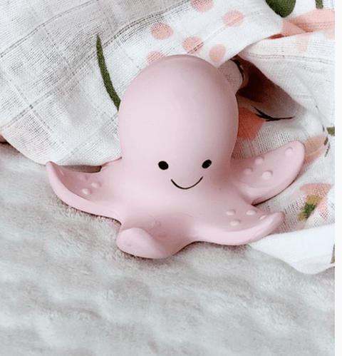 Teether | Rattle | Bath Toy - Octopus - Tikiri