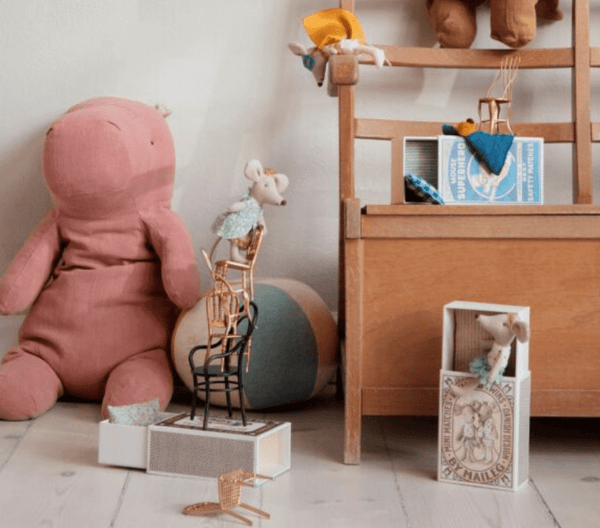 Super Hero Mouse in Matchbox - Maileg