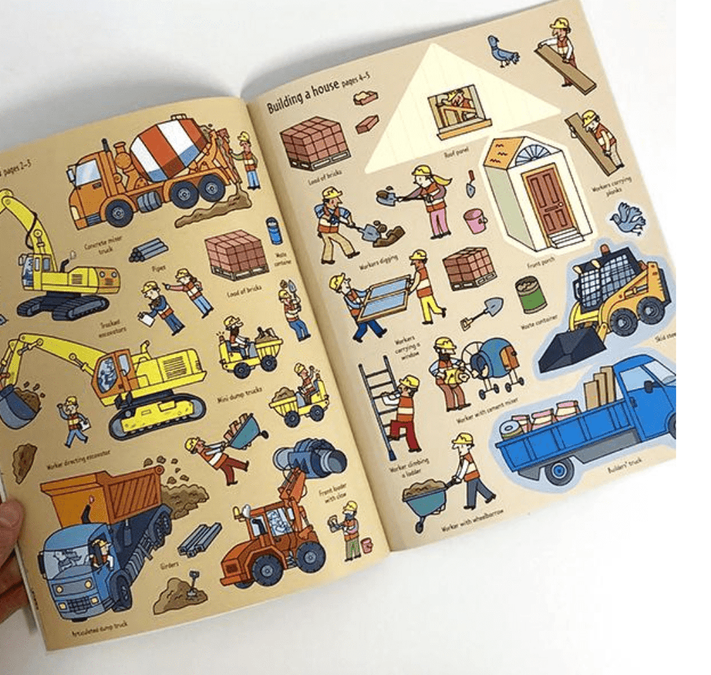 First Sticker Book - Building Sites