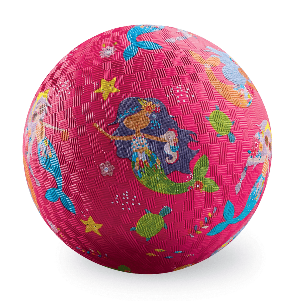 5 inch Playground Ball - Mermaids - Crocodile Creek