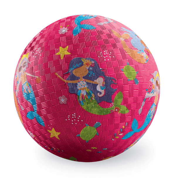 5 inch Playground Ball - Mermaids - Crocodile Creek