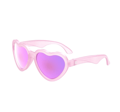 *Frosted Pink Hearts - The Influencer - Polarized Babiators