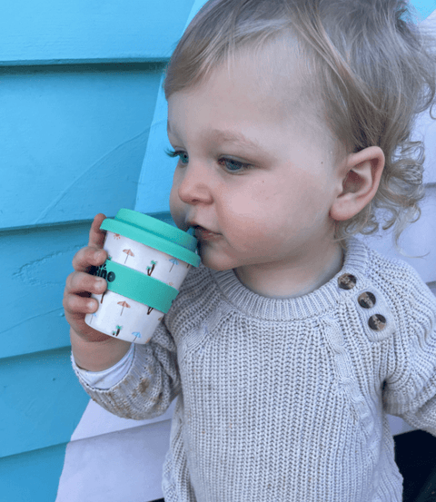 Reusable Babycino Cup - Life's a Beach - BBcino