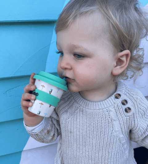Reusable Babycino Cup - Life's a Beach - BBcino