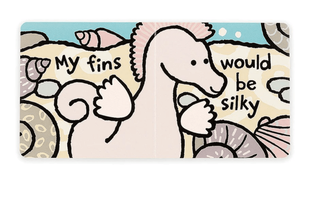 If I Were A Seahorse Board Book - Jellycat