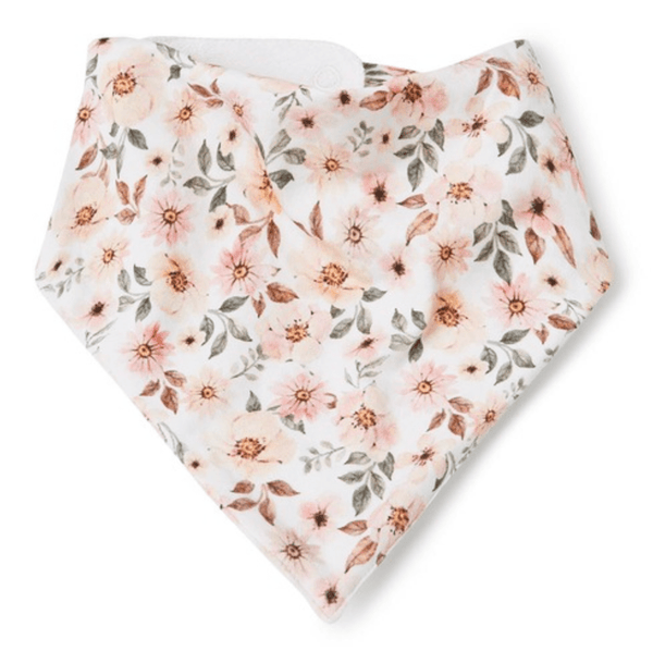 Spring Floral Dribble Bib - Snuggle Hunny Kids
