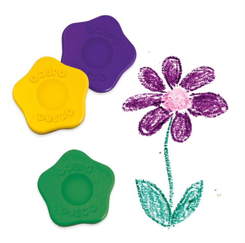 Toddler Flower Crayons - Djeco