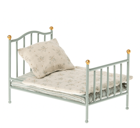 Vintage Bed for Mouse - Mint - Maileg