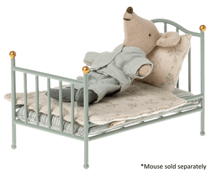 Vintage Bed for Mouse - Mint - Maileg