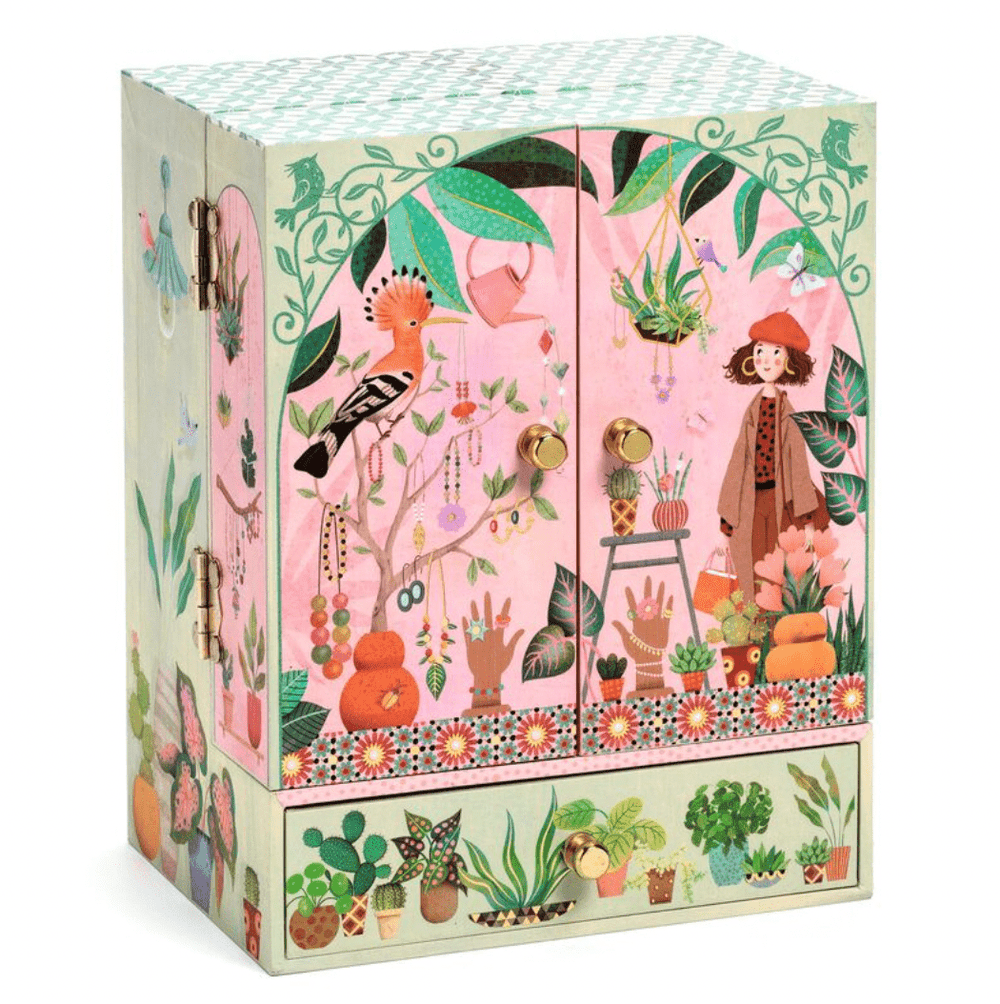 Secret Garden Music Jewellery Box - Djeco