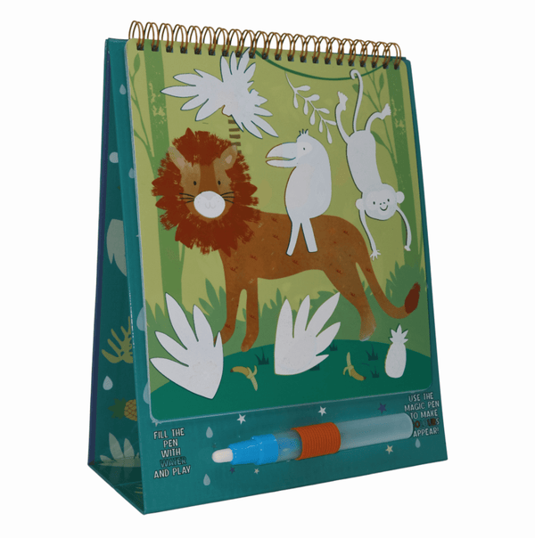 Magic Water Colouring Flipbook – Jungle - Floss & Rock