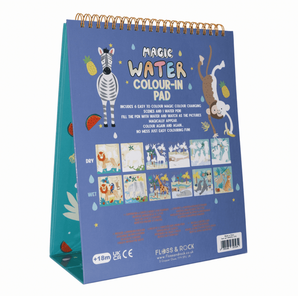 Magic Water Colouring Flipbook – Jungle - Floss & Rock