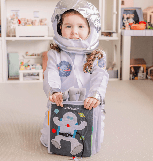 Fabric Activity Book - When I Grow Up - Curious Columbus