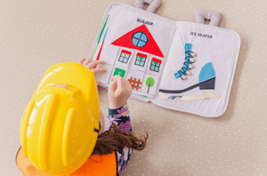 Fabric Activity Book - When I Grow Up - Curious Columbus