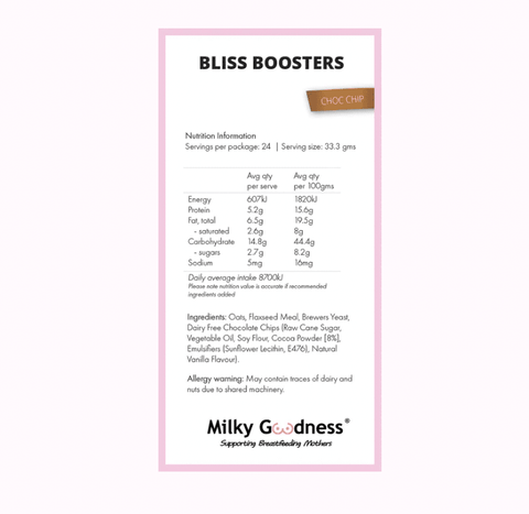 Lactation Bliss Booster Packet Mix - Milky Goodness
