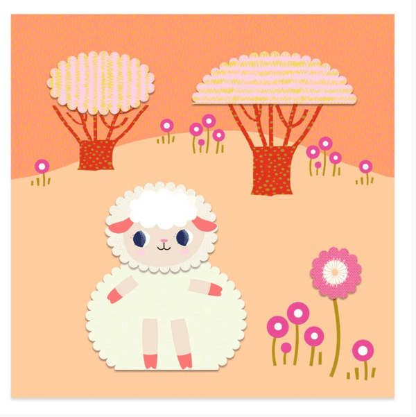 Crinkle Cutting Collage Set - Djeco