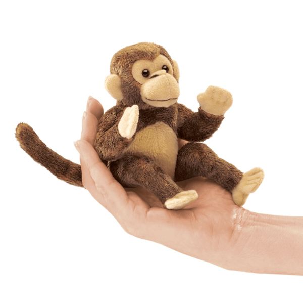 Mini Monkey Finger Puppet - Folkmanis