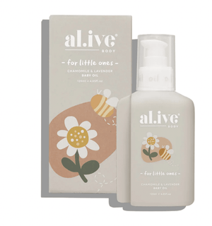 Chamomile & Lavender Baby Oil - Al.ive