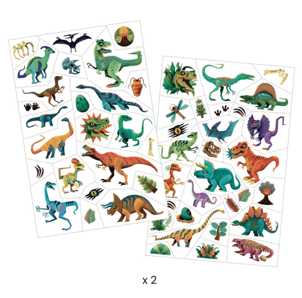 Dinosaurs Tattoos - Djeco