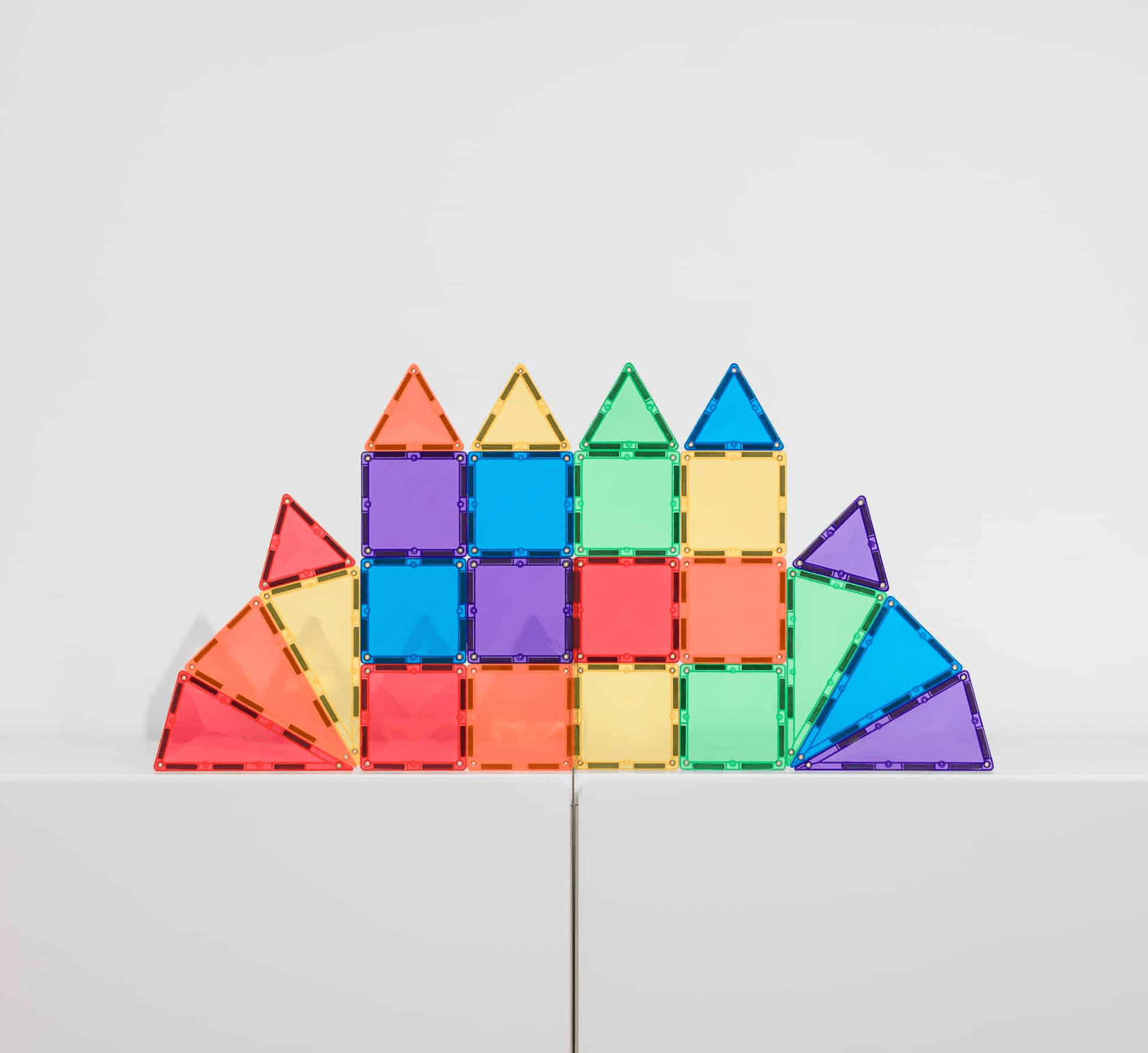 Rainbow Mini Pack 24pc - Connetix Tiles