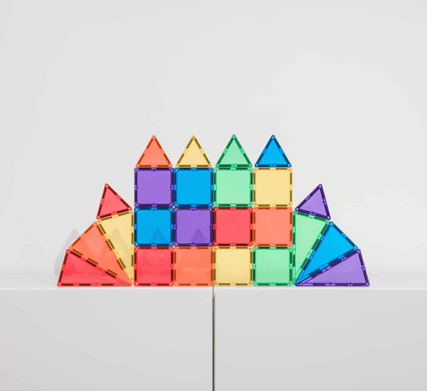 Rainbow Mini Pack 24pc - Connetix Tiles