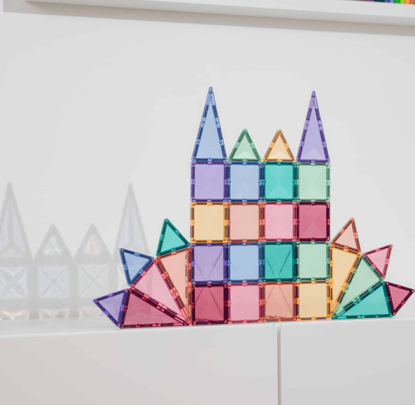 Pastel Mini Pack 32pc - Connetix Tiles