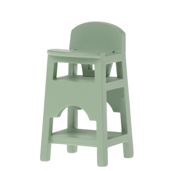 High Chair for mouse - Mint - Maileg