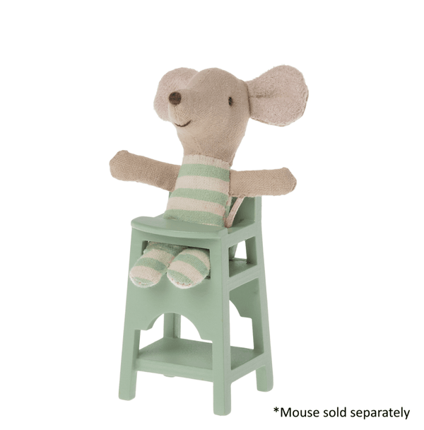 High Chair for mouse - Mint - Maileg
