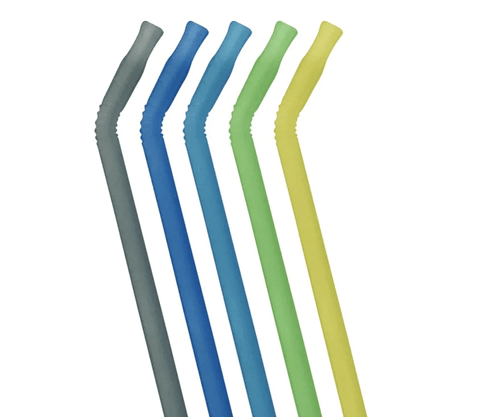 Reusable Silicone Straw Pack - Pool Party - B Box