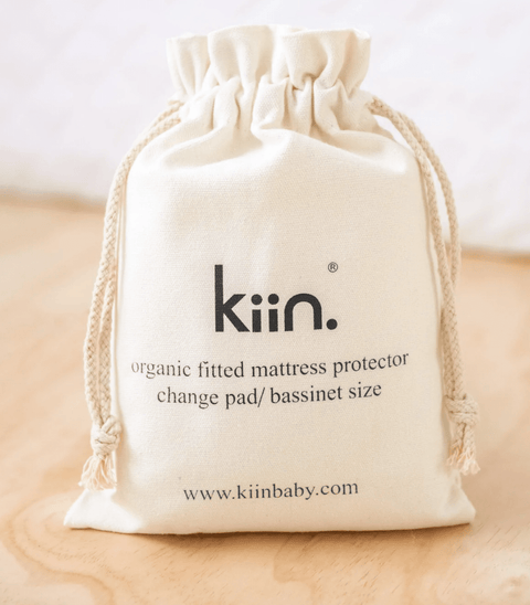 Organic Fitted Bassinet Protector - Kiin