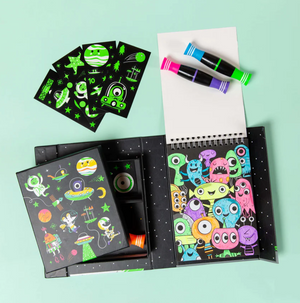 Neon Colouring Set - Outer Space - Tiger Tribe