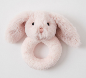 Pink Bunny Rattle - Jiggle & Giggle