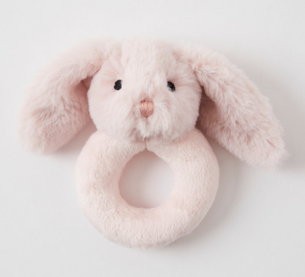 Pink Bunny Rattle - Jiggle & Giggle