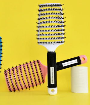 Detangler Hair Tamer Brush - Pink - No Nasties