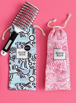 Detangler Hair Tamer Brush - Pink - No Nasties