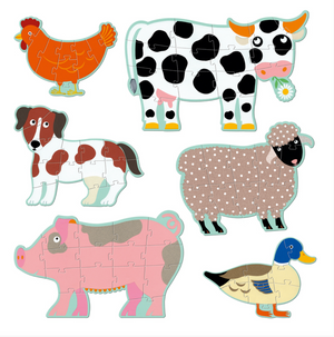 Giant Farmyard Puzzle - Djeco