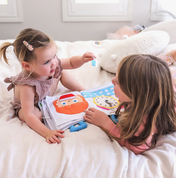 Fabric Activity Book - My Big Day - Red Cover - Curious Columbus