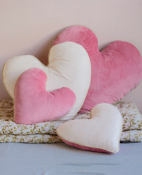 Heart Cushion Pink Large - Nana Huchy