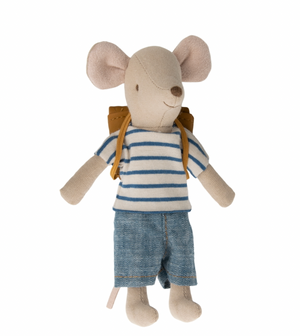 Mouse Tricycle Big Brother with Bag - Maileg
