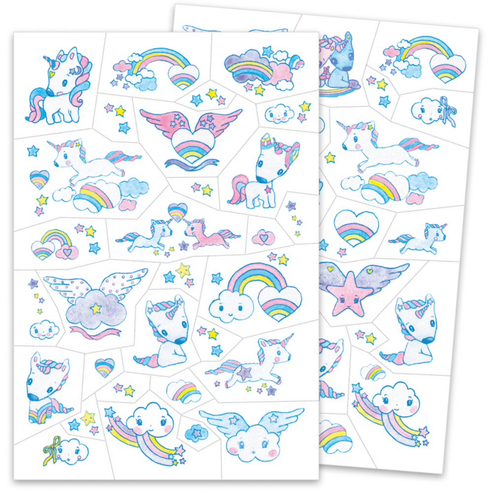 Unicorns Tattoos - Djeco