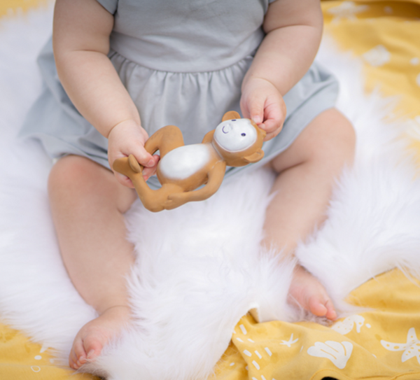 Teether | Rattle | Bath Toy - Monkey - Tikiri