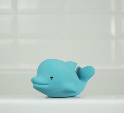 Teether | Rattle | Bath Toy - Dolphin - Tikiri