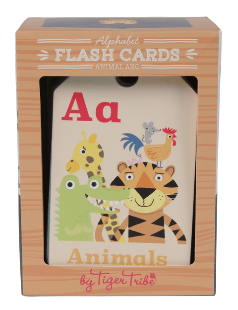 Flash Cards- Animal ABC - Tiger Tribe