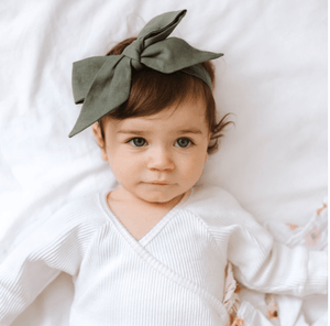 Olive- Headband Wrap - Snuggle Hunny Kids