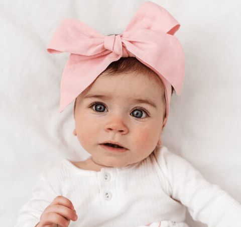 Headband Wrap - Baby Pink - Snuggle Hunny Kids