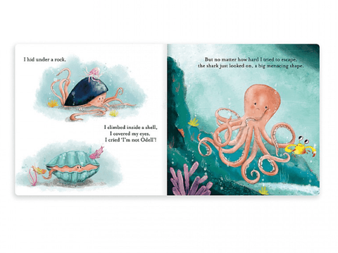 The Fearless Octopus Book - Jellycat