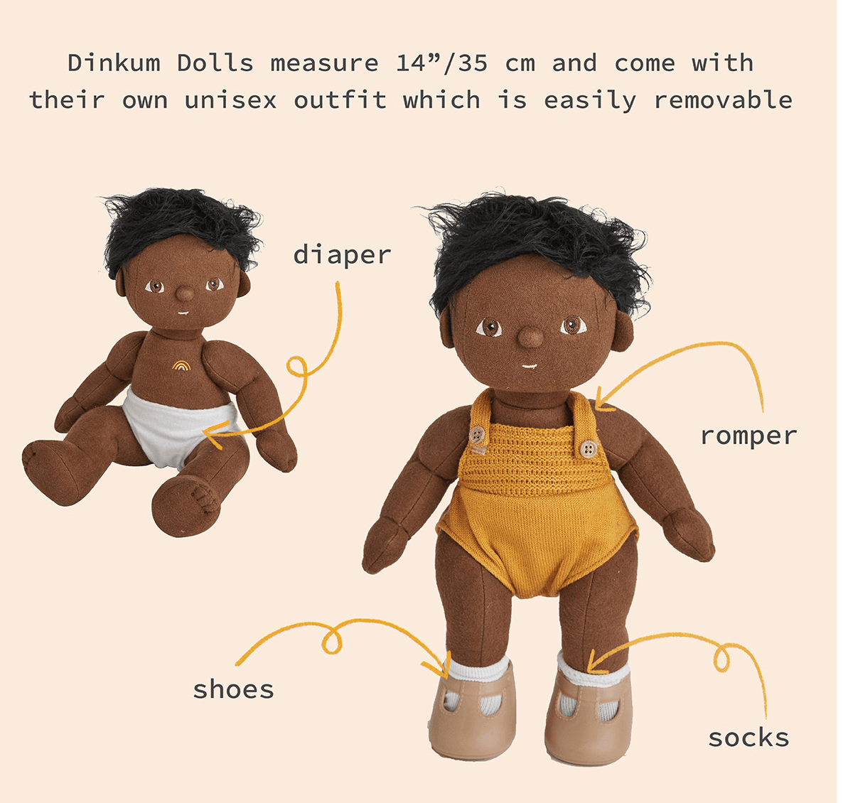 Sprout- Dinkum Doll - Olli Ella