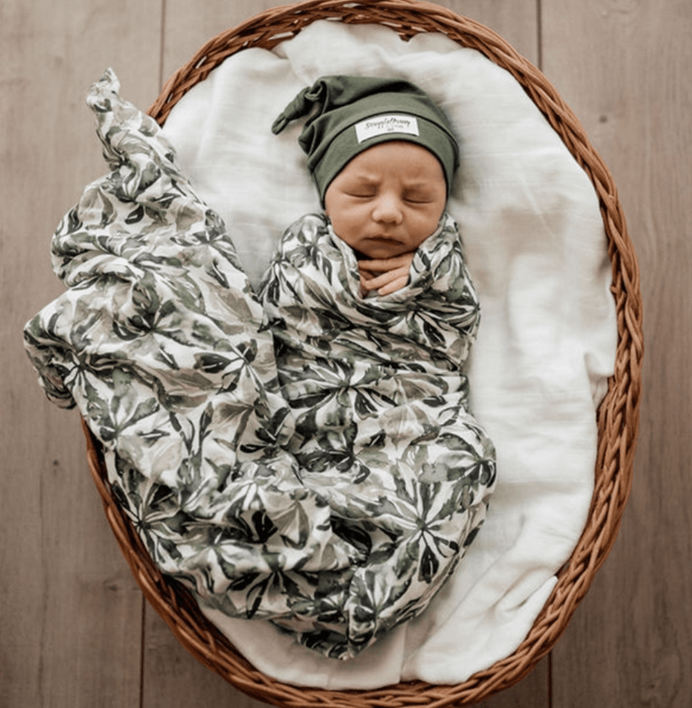 Evergreen Organic Muslin Wrap - Snuggle Hunny Kids