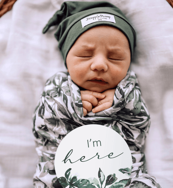 Evergreen Organic Muslin Wrap - Snuggle Hunny Kids