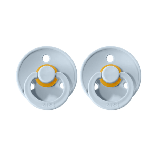 Bibs Dummies - Size Two - Baby Blue - BIBS Denmark